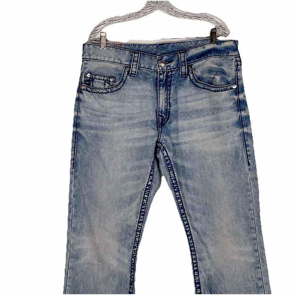 true religion jeans‎ Men's 36x33 straight  Light Budding Wash